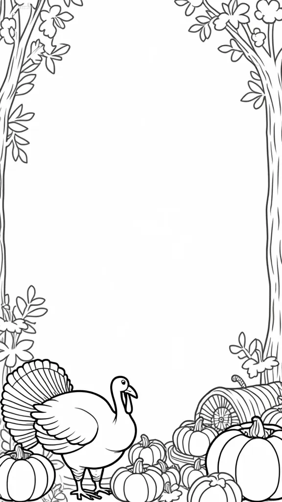 thnksgiving coloring pages